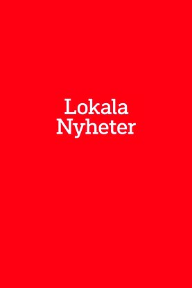 Lokala nyheter