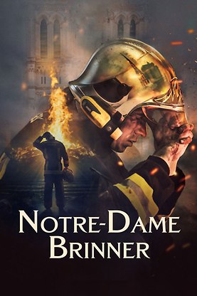 Notre-Dame brinner