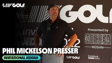 PHIL MICKELSON PRESS CONFERENCE