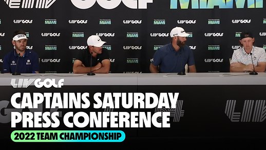 CAPTAINS SATURDAY PRESS CONFERENCE