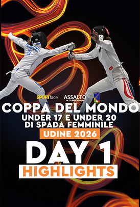 Coppa del Mondo -  U17 e U20 - Spada Femminile - Udine 2026 - Day 1 Highlights