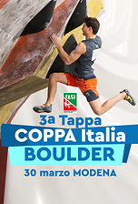 Coppa Italia Boulder 2025 - Terza Tappa - Modena