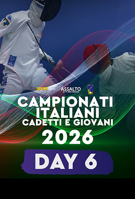 Campionati Italiani Cadetti e Giovani 2026 - Day 6