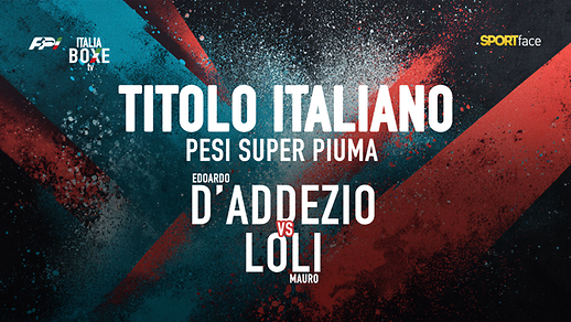 Titolo Italiano Superleggeri  - Edoardo D'Addazio Vs Mauro Loli