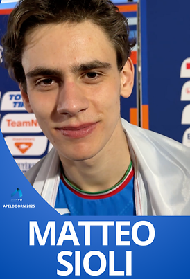 Matteo Sioli bronzo nel salto in alto: "Non ho ancora realizzato"