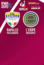 Water Polo - Serie A1 - Stagione 2026/27 - Rapallo Vs L'Ekipe Orizzonte