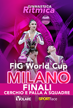  FIG World Cup - Ritmica - Milano - Finali Cerchio e Palla a Squadre
