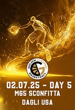 Golden Player - Ticino 2025 - Day 5 - M65 esce sconfitta con gli USA ai quarti