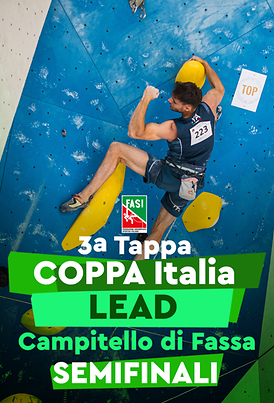 Campionato Italiano - Lead - Semifinali - Campitello di Fassa 2026