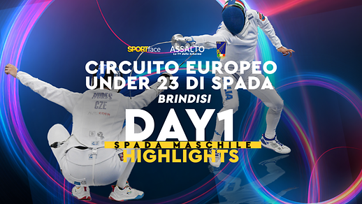 Circuito Europeo Under 23 di Spada - Brindisi 2025 - Highlights Day 1