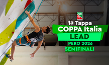1a Coppa Italia - Lead - Semifinali - Pero 2026
