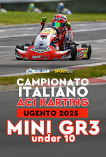  Campionato Italiano ACI Karting - MINI GR3 U10 - Ugento 2025