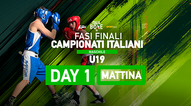 Fasi Finali Campionati Italiani Maschili U19 - Day 1 Mattina - 2026