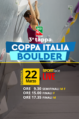 III Coppa Italia - Boulder 2026