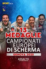 Campionati Europei Assoluti Genova 2025 - Le 13 medaglie azzurre 