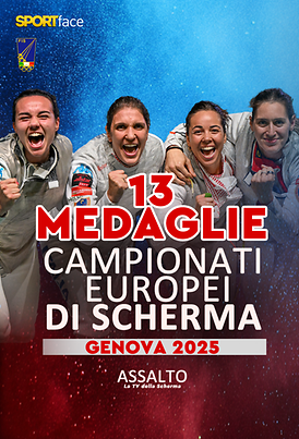 Campionati Europei Assoluti Genova 2025 - Le 13 medaglie azzurre 