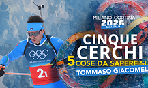 Cinque Cerchi - Milano Cortina -Tommaso Giacomel