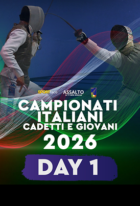 Campionati Italiani Cadetti e Giovani 2026 - Day 1