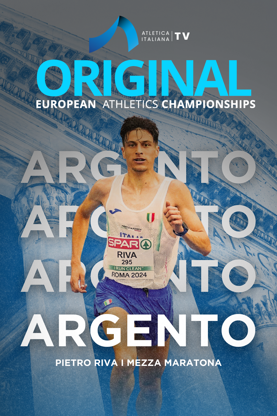 Pietro Riva - Argento mezza maratona