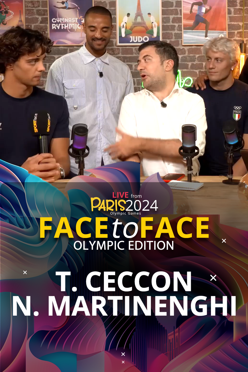 Face To Face - Thomas Ceccon, Nicolò Martinenghi e Filippo Magnini