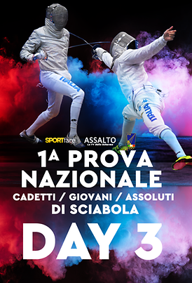  Prima Prova Nazionale Cedetti/Giovani/Assoluti di Sciabola - Carrara 2025 - Day 3