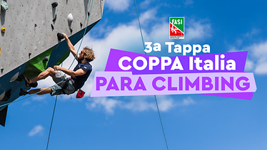 3a Tappa Coppa Italia - Para Climbing - Bologna