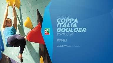 II Tappa Coppa Italia Boulder Finali