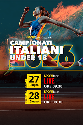 Campionati Italiani su Pista Under 18 - 2026