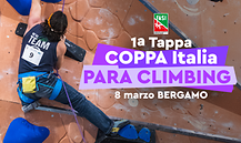 1a Tappa Coppa Italia - Para Climbing - Bergamo