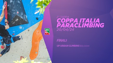 Coppa Italia Paraclimbing - II Tappa