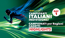 Campionati Italiani Individuali Per Regioni Cadetti – DAY 1 - Highlights