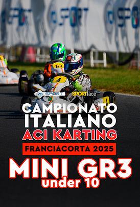 Campionato Italiano ACI Karting - MINI GR3 U10 - Franciacorta 2025