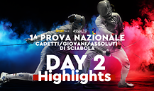  Prima Prova Nazionale Cedetti/Giovani/Assoluti di Sciabola - Carrara 2025 - Highlights Day 2