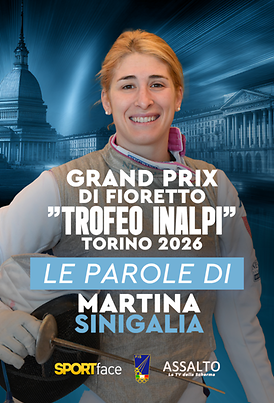 Le parole di Martina Sinigalia al GP di fioretto "Trofeo Inalpi" Torino 2026