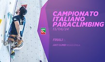 Campionato Italiano Paraclimbing - Finali