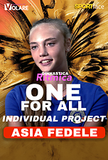 Asia Fedele - ONE FOR ALL - Individual Project