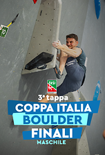III Tappa Coppa Italia - Finale Maschile Boulder - 2026