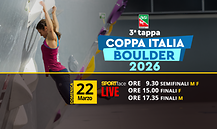 III Coppa Italia - Boulder 2026