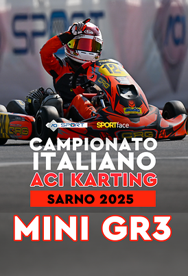 Campionato Italiano Aci Karting - MINI GR3 Finali - Sarno 2025