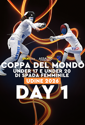 Coppa del Mondo -  U17 e U20 - Spada Femminile - Udine 2026 - Day 1