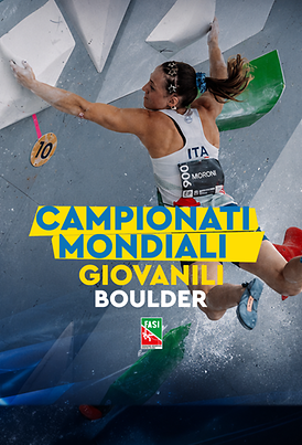 Campionati Mondiali Giovanili 2026 - Arrampicata Boulder