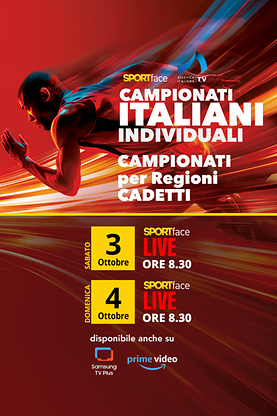 Campionati Italiani Individuali e per Regioni Cadetti