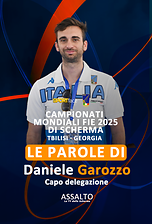 Le parole di Daniele Garozzo
