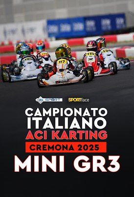  Campionato Italiano ACI Karting - MINI GR3 - Cremona 2025