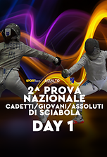 2^ Prova Nazionale Cadetti Giovani e Assoluti di Sciabola - Foggia 2026 - Day 1