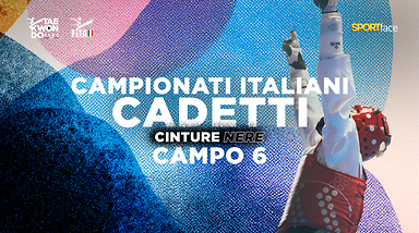 Campionati Italiani Cadetti - Cinture Nere - Qualifiche - 2026 - Campo 6
