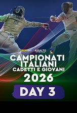 Campionati Italiani Cadetti e Giovani 2026 - Day 3