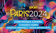 Conferenza Stampa - Leonardo Fabbri Lorenzo Simonelli Nadia Battocletti Parigi 2024
