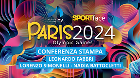 Conferenza Stampa - Leonardo Fabbri Lorenzo Simonelli Nadia Battocletti Parigi 2024