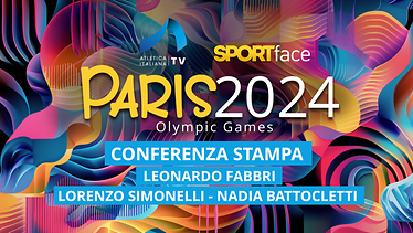 Conferenza Stampa - Leonardo Fabbri Lorenzo Simonelli Nadia Battocletti Parigi 2024
